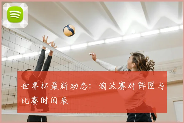 世界杯最新动态:淘汰赛对阵图与比赛时间表